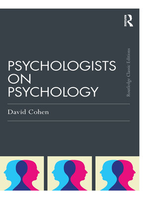 cover image of Psychologists on Psychology (Classic Edition)